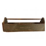 Peter J. Puzak Handcrafted Wooden Tool Carrier