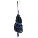 Art Deco Beaded Drawstring Reticule Evening Bag