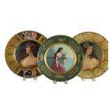 Three Antique Lithographed Tin Advertising Plates