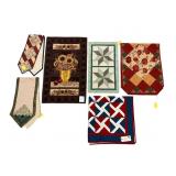 Assorted Quilted Table Runners and Lap Quilt
