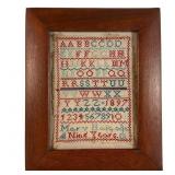 Victorian Alphabet Sampler by Mary Haig 1897