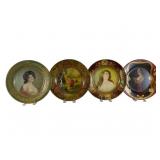 Four Vienna Art Tin Advertising Plates