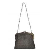 Whiting & Davis German Silver Mesh Purse