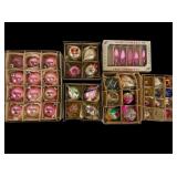 Shiny Brite and German Glass Christmas Ornaments