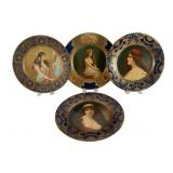 Four H. D. Beach Vienna Art Lithographed Ti