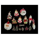 Glass and Beaded Wire Ornaments