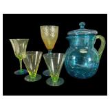 Tiffin and Pukeberg Mid-Century Art Glass