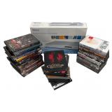 Memorex MVD2040 DVD Player and Movie Assortment