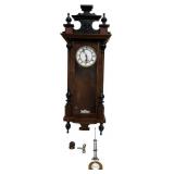 Vienna Regulator Wall Clock, Circa 1900
