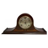 Ingraham Hathor Wood Tambour Mantel Clock
