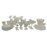 Assorted 20th Century Pressed Glass Collection