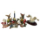 15 Bird & Animal Figurines, 7.5 Inch Scale
