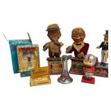 Assorted Vintage Character Toys and Accessories