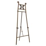 Victorian Oak Stick and Ball Floor Easel