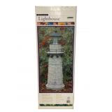 Hayes Solar 30-Inch Polyresin Garden Lighthouse