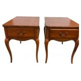 Pair of Mersman French Provincial End Tables