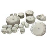 A Set of Mikasa Dorchester Fine China Dinnerware