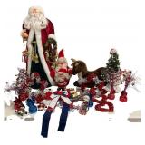 Assorted Holiday and Patriotic Seasonal Decor