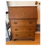 Chippendale Style Drop Front Secretary Desk
