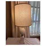 Ceramic Pineapple Table Lamp with Fabric Shade