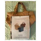 Vintage Coach 4133 Soho Waverly Leather Tote