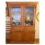 Crawford Furniture Two-Piece Modular Wall Unit