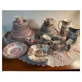 Clarice Cliff Tonquin Multi-Color Dinnerware Set