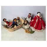 Merano and others, Assorted Vintage Dolls, c. 1960
