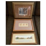 Yaralov, Morrow, and Weber Three Prints (Signed)