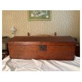Antique Pegged Construction Storage Chest