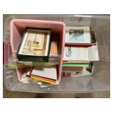 Wyeth, Hegedus | Stationery, cards, and basket