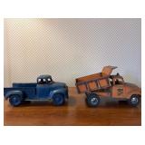 Tonka 1950s Hi-Way Dept and Pickup Truck Pair