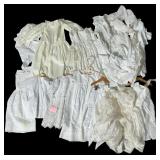 Victorian Christening Gowns, Slips & Aprons Lot