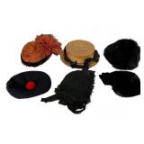 Saks & Watson & Winchester Vintage Hat Lot