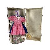 Vintage Doll Trunk & Shirley Temple Doll Clothing