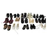 Small & Medium Vintage Doll Shoe Collection