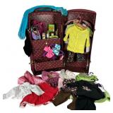 American Girl Trunk & Large Clothing Collection