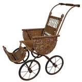 Antique Doll Stroller/Carriage