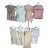 8 Child & Doll Gowns & Dresses Collection