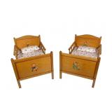 2 Whitney Bros. Co. Doll Beds & Bedding
