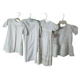 Assortment of Vintage Christening Dresses & Slips
