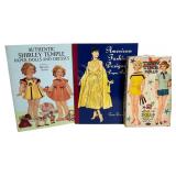 Three Dover and Whitman Paper Doll Sets