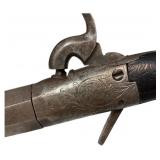 Belgian Folding Trigger Percussion Pocket Pistol