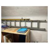 Aluminum Extension Ladder and Tree Pruning Pole