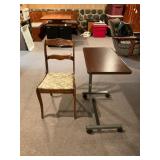 Hardwood Side Chair and Vaunn Medical Table