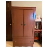 Colonial Revival Cedar-Lined Wardrobe Cabinet