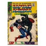 Kirby, Lee Cap vs Panther 1968 Tales Suspense 98