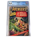 Kirby, Lee | 1st Hulk/Namor, 1964 | #3 | CGC 2.5