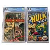 Kirby, Trimpe | Lee, Wein | Hulk 4, 182 | 1962-74