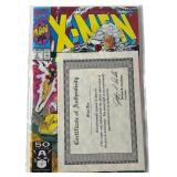 Lee, Claremont | X-Men #1 1991 Signed Stan Lee COA